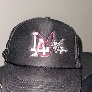 Loyal Origins Black LA Hat with PlayBoy Deisgn
